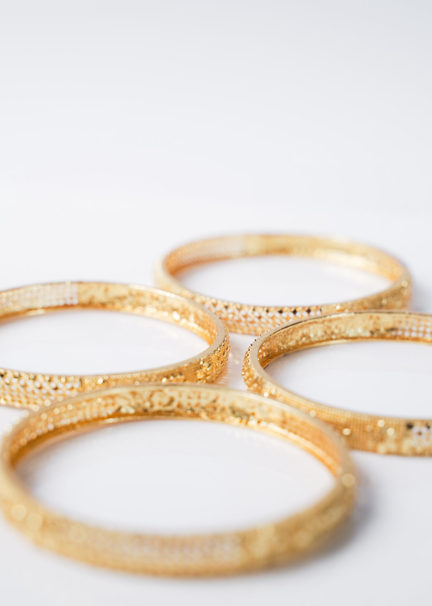 Gold Jasmine Bangles